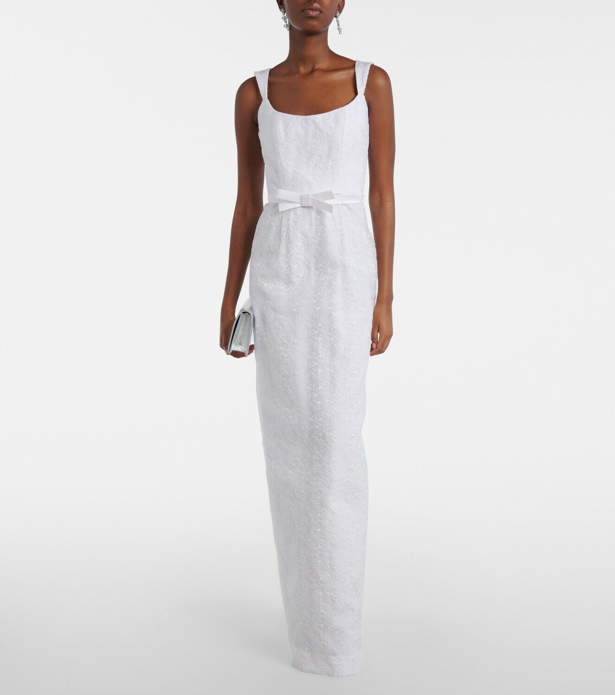 Markarian Bridal Robin floral jacquard gown