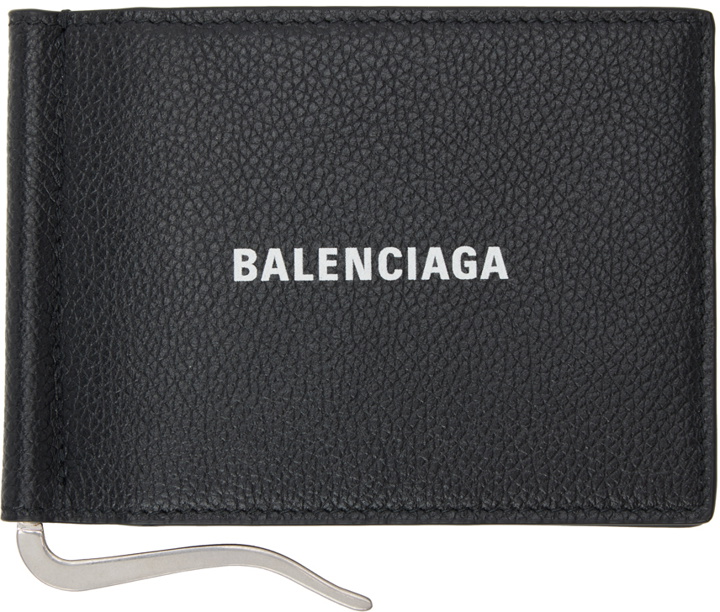 Photo: Balenciaga Black Cash Fold Wallet