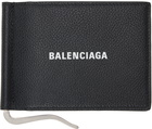 Balenciaga Black Cash Fold Wallet