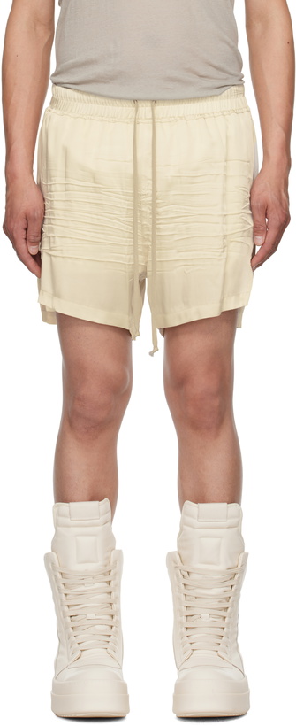 Photo: Rick Owens Off-White Hollywood Boxers Shorts