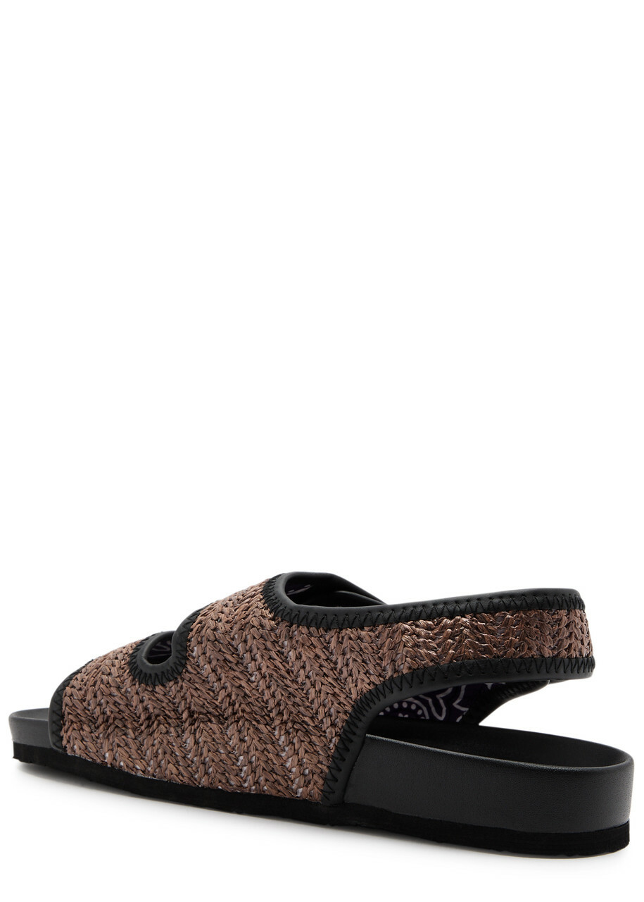 Arizona Love Apache Raffia Sandals Tan