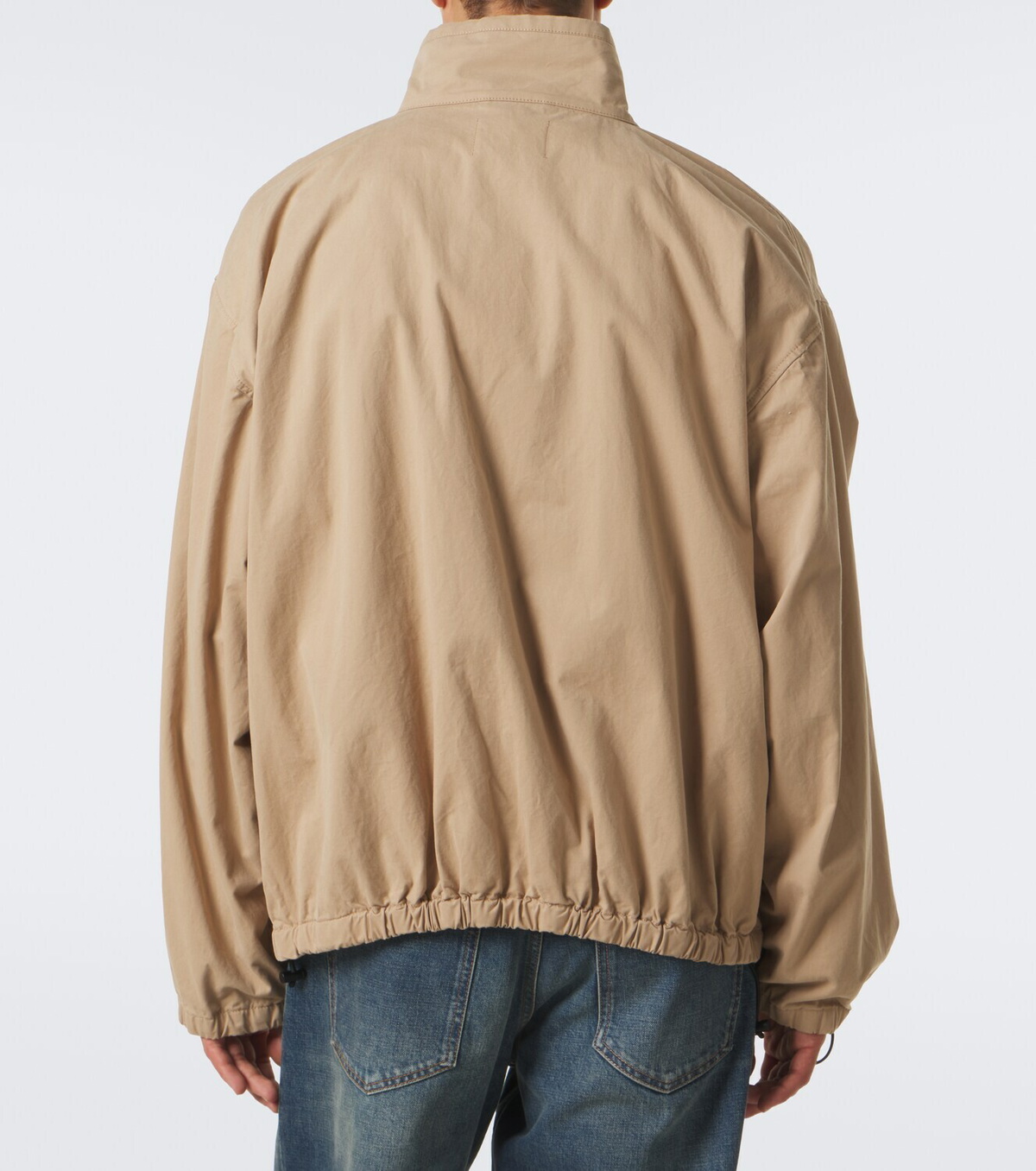 Miu Miu Cotton gabardine blouson jacket