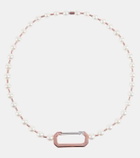 Eéra Vita 18kt rose gold necklace with pearls