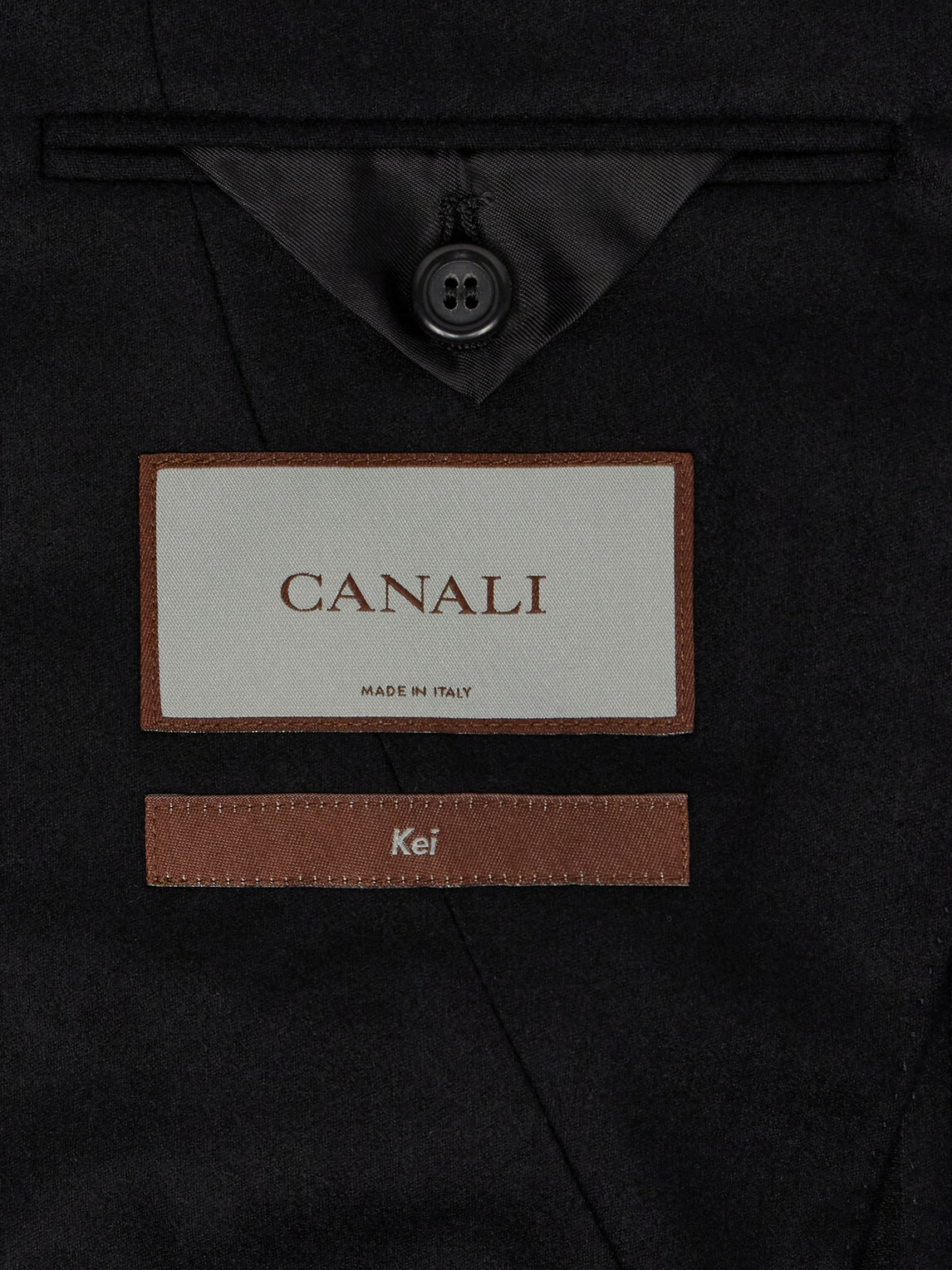 Canali - Wool-Blend Suit Jacket - Black