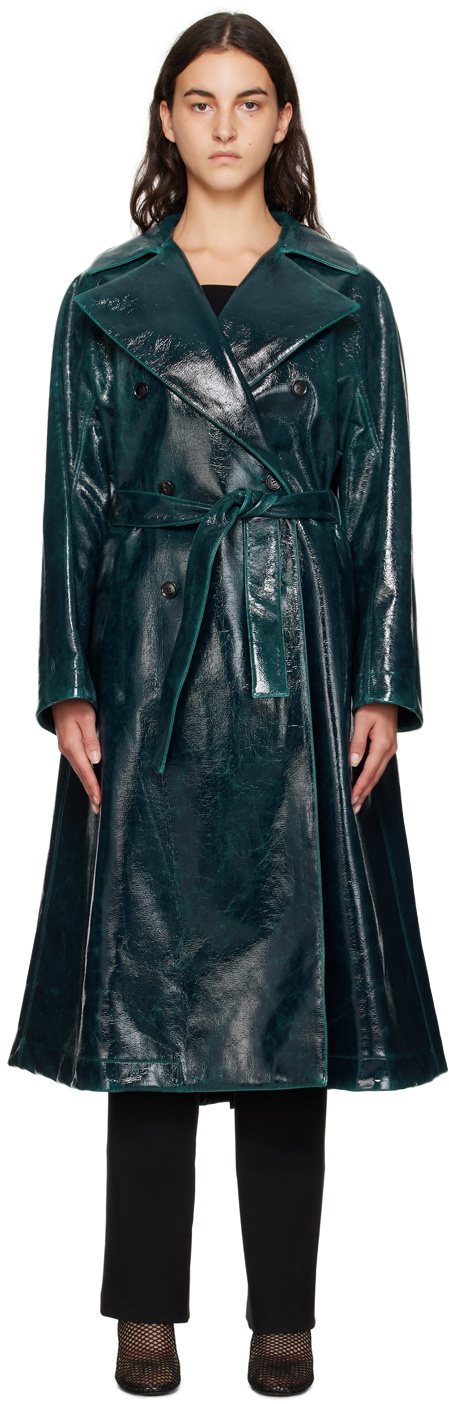トレンチコート Alaia Denim trench coat ALAÏA | Denim Trench Coat – Kirna Zabête