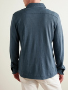 Paul Smith - Linen-Piqué Shirt - Blue