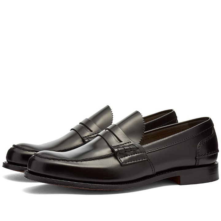Photo: Church's Tunbridge Bookbinder Leather Penny Loafer
