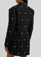 Rebecca Vallance Eclipse Embellished Blazer Dress Black