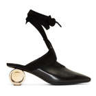 JW Anderson Black Cylinder Ballet Heels