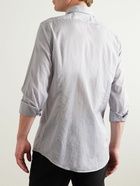 Massimo Alba - Canary Cotton-Poplin Shirt - Gray