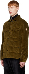 Moncler Grenoble Brown Gelt Down Jacket