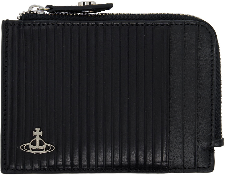 Photo: Vivienne Westwood Black Ribbed Card Holder