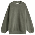 Joah Brown Women's Oversized Crew Sweatshirt in Washed Sage
