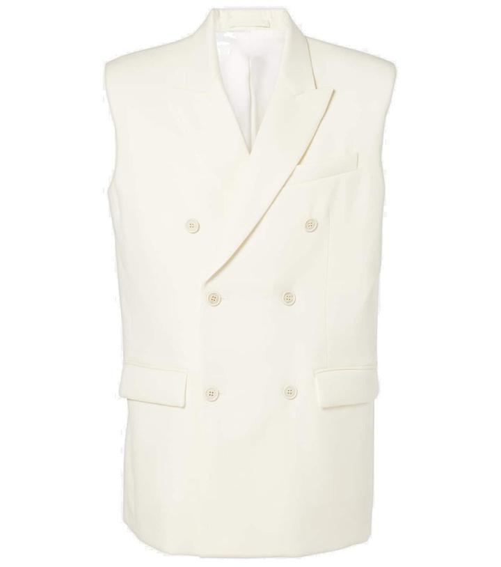 Photo: Wardrobe.NYC Double-breasted wool vest