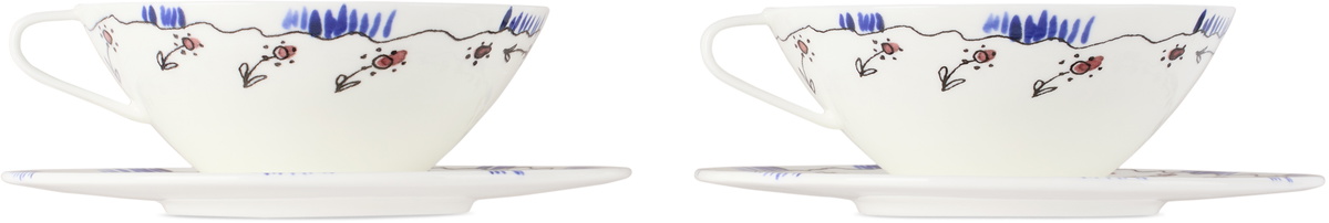 Marni White Serax Edition Tea Cup & Saucer Set
