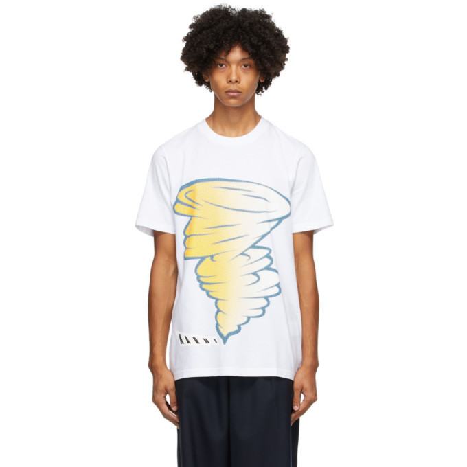 Photo: Marni White Twist T-Shirt