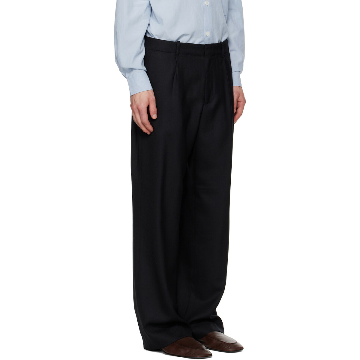 OUR LEGACY Black Borrowed Chino Trousers