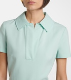 Oscar de la Renta Belted wool-blend midi dress