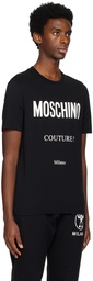 Moschino Black Printed T-Shirt