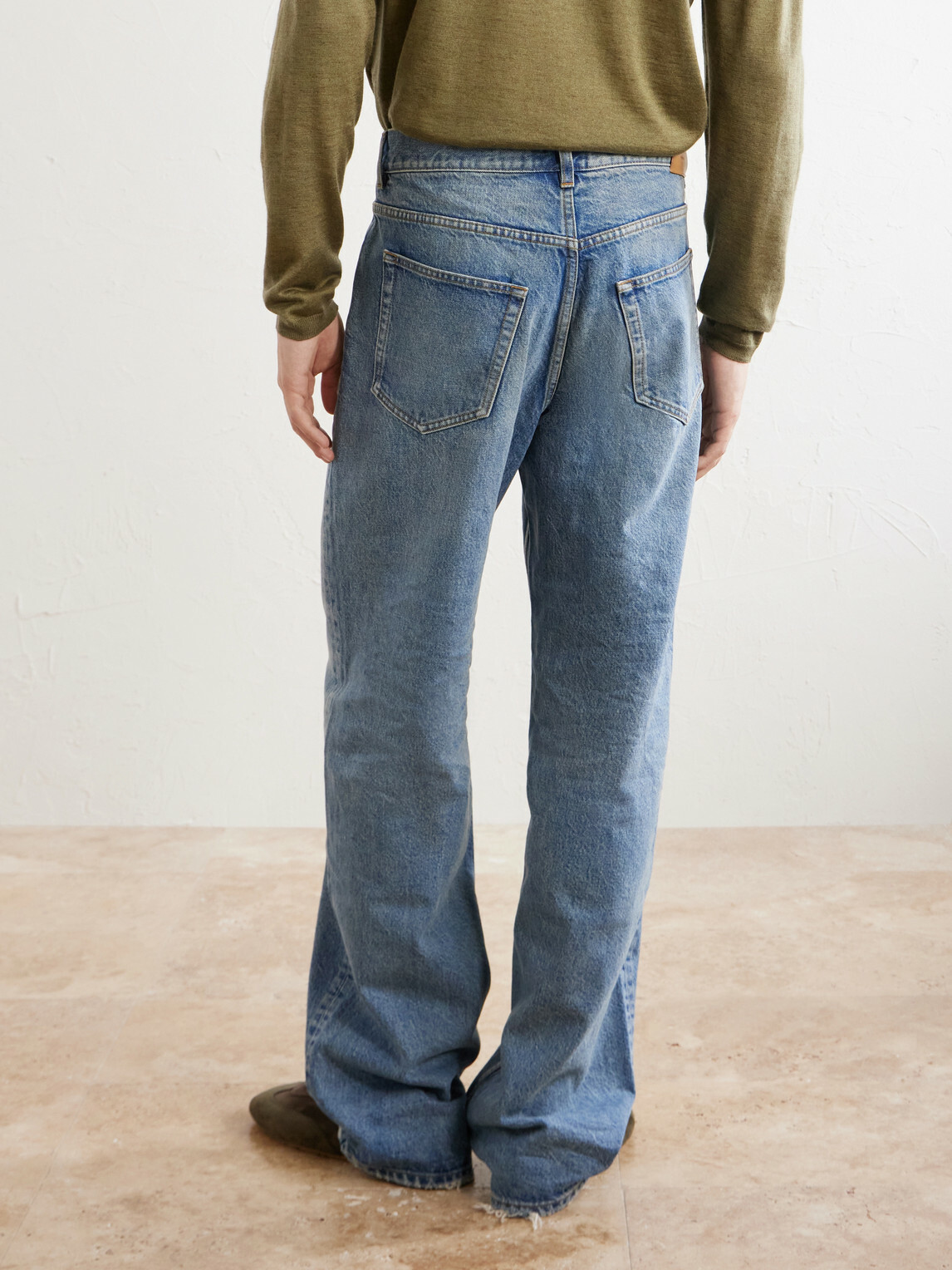 SAINT LAURENT - Wide-Leg Jeans - Blue