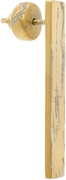 Parts of Four Gold Plate Single Earring
