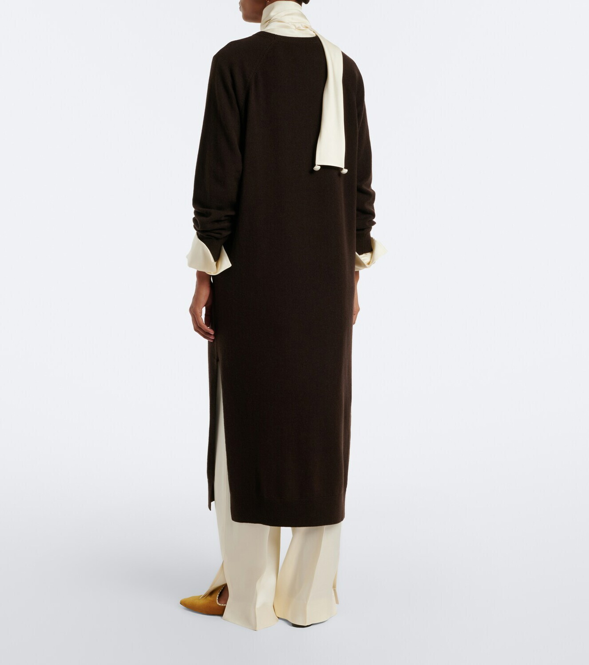 Jardin des Orangers Wool and cashmere sweater dress