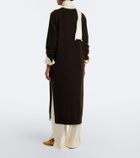Jardin des Orangers Wool and cashmere sweater dress