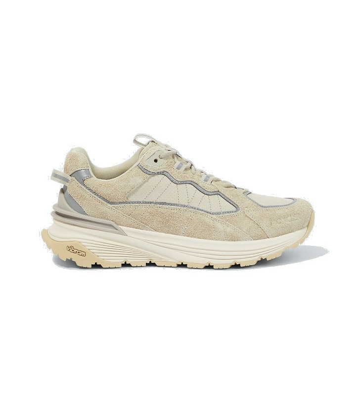 Photo: Moncler Lite Runner suede sneakers