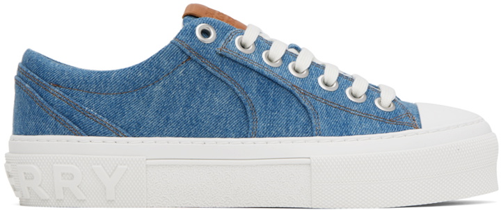 Photo: Burberry Blue Patch Sneakers
