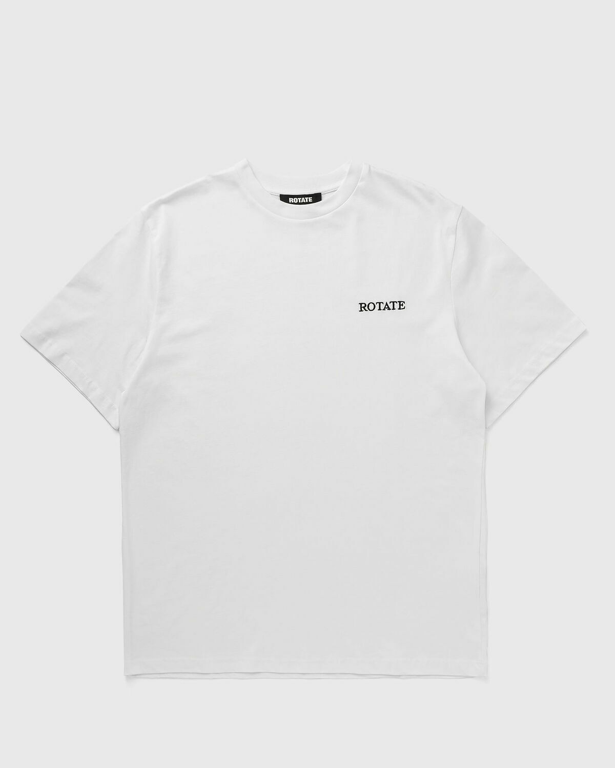 ROTATE Birger Christensen Oversized T-Shirt White Womens Shortsleefe