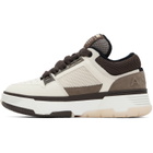 AMIRI Brown & Off-White MA-1 Sneakers