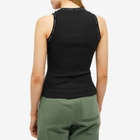 Daily Paper Women's Erib Logo Tank in Black