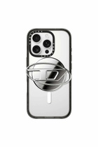 Diesel Grip & Stand Silver - Ring stands - Unisex - Silver