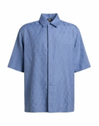 Fendi Mens Shirt Slate in Blue