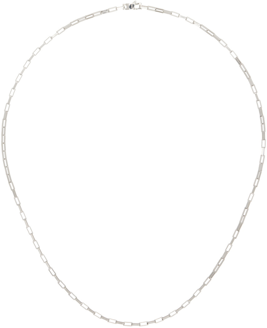 Tom Wood Silver Billie Chain Necklace