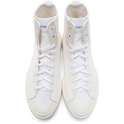 Givenchy White Tennis Light Mid-Top Sneakers