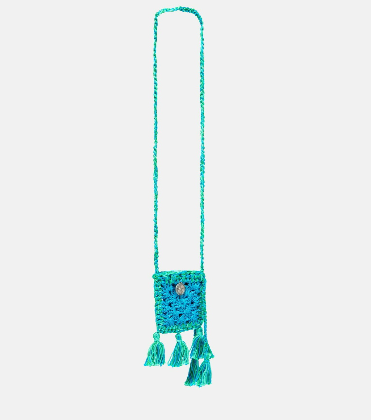 Alanui - Stay Positive crochet Airpods case