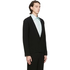 Homme Plisse Issey Miyake Black Cardigan Tuxedo Blazer