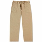 Uniform Bridge Men's Wide Fit Fatigue Pant in Beige