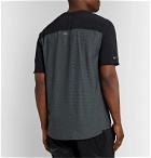 Nike Running - Tech Pack Panelled Mesh Running T-Shirt - Gray