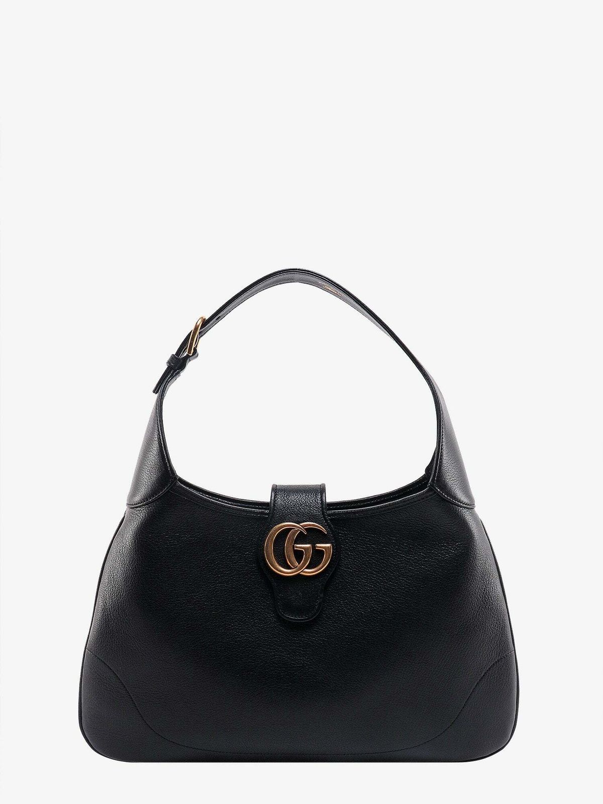 Gucci Aphrodite Small Shoulder Bag Black in Soft Leather