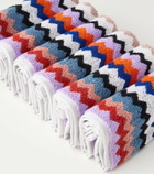 Missoni Riverbero set of 6 terry face towels