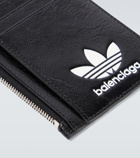 Balenciaga - x Adidas leather card holder