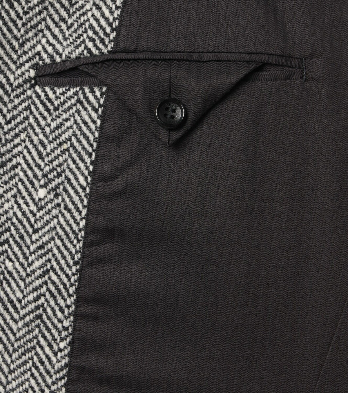 Junya Watanabe Herringbone wool-blend blazer