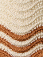 ZIMMERMANN - Junie Textured Cotton Knit Shorts