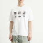 ACMH by Magic Castles Men's Cha Cha Cha T-Shirt in Off White