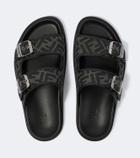 Fendi Fendi Feel FF Zucca jacquard slides