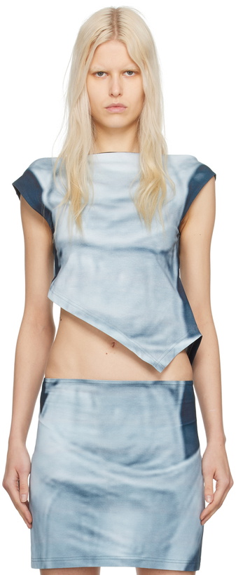 Photo: ELLISS SSENSE Exclusive Blue Serenity Tank Top