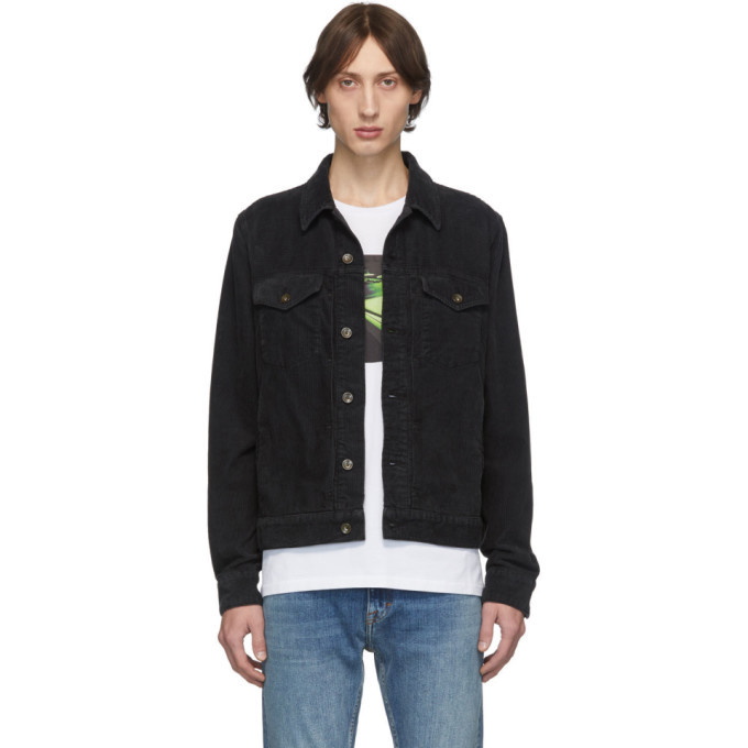 Photo: rag and bone Black Corduroy Definitive Jacket