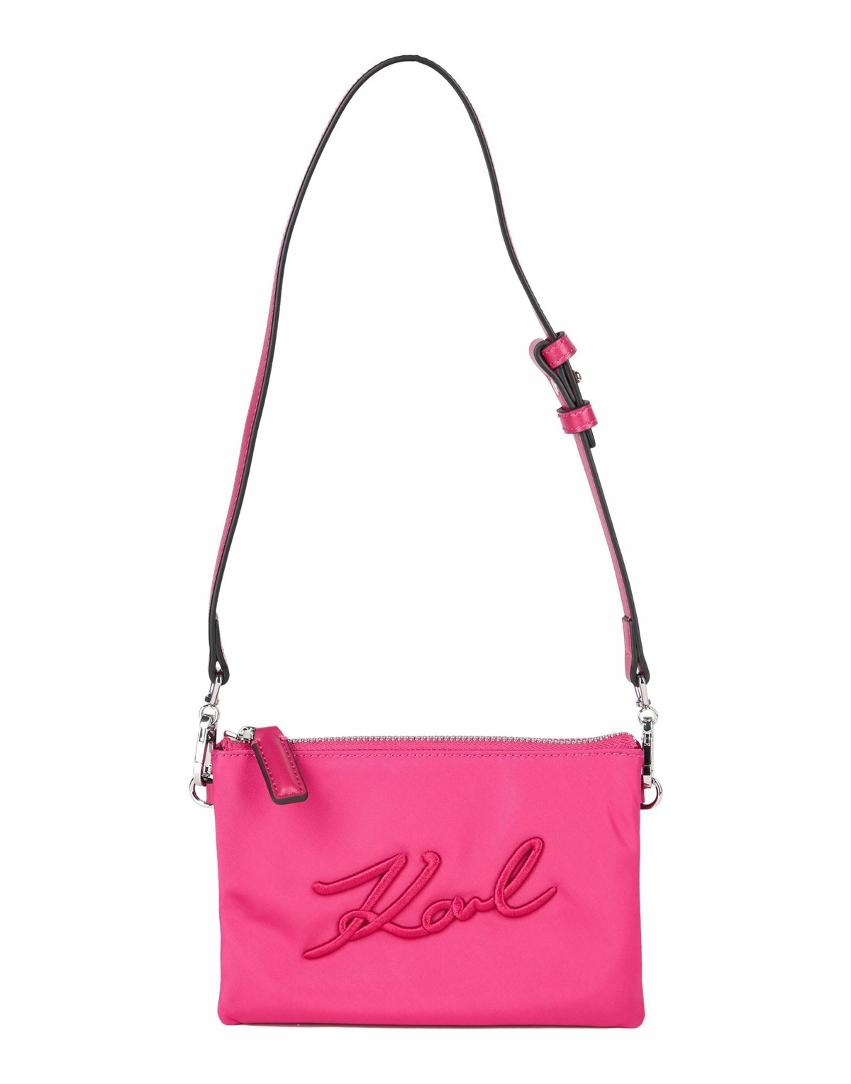 Karl Lagerfeld Womens Shoulder bag in Magenta